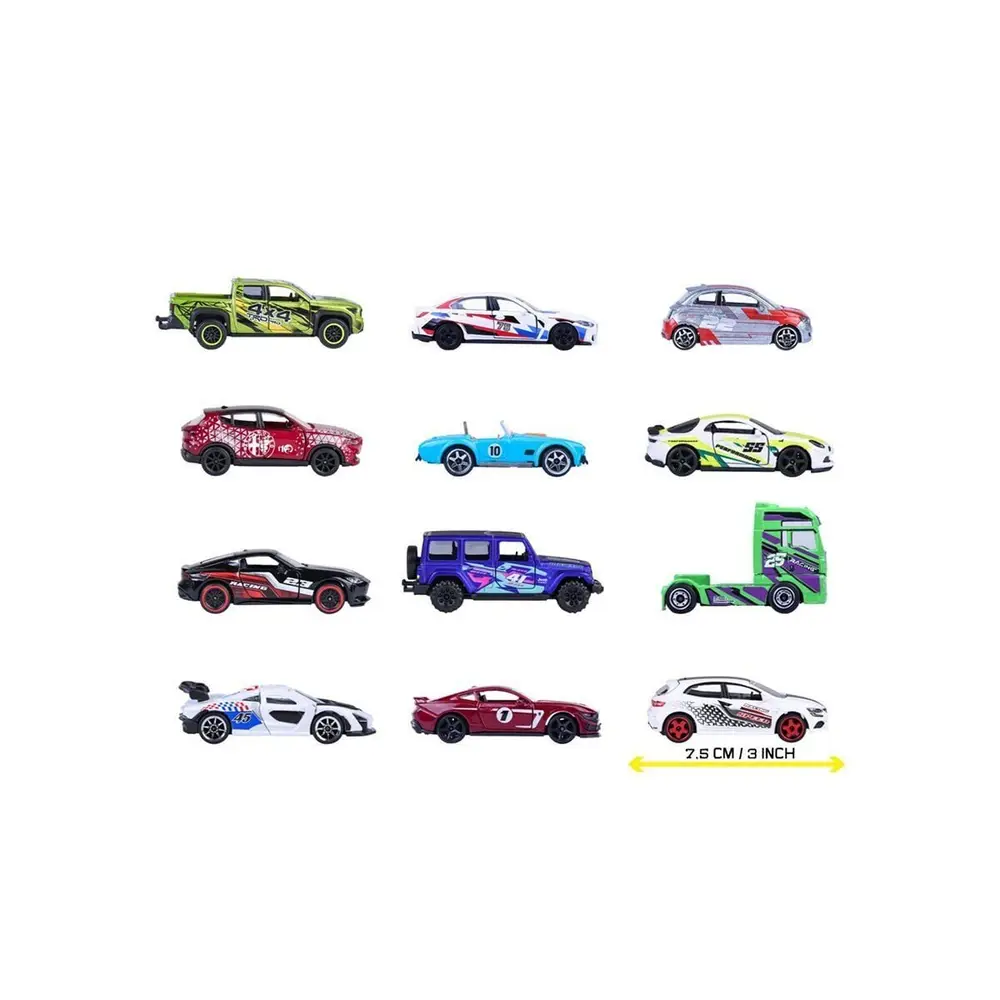 8504000000 ''Racing Premium Cars, 12-asst.freewheel, opening parts, 1:64, 7.5 c(Belirtilen fiyat, tekli satış için adet fiyatıdır.) 7
