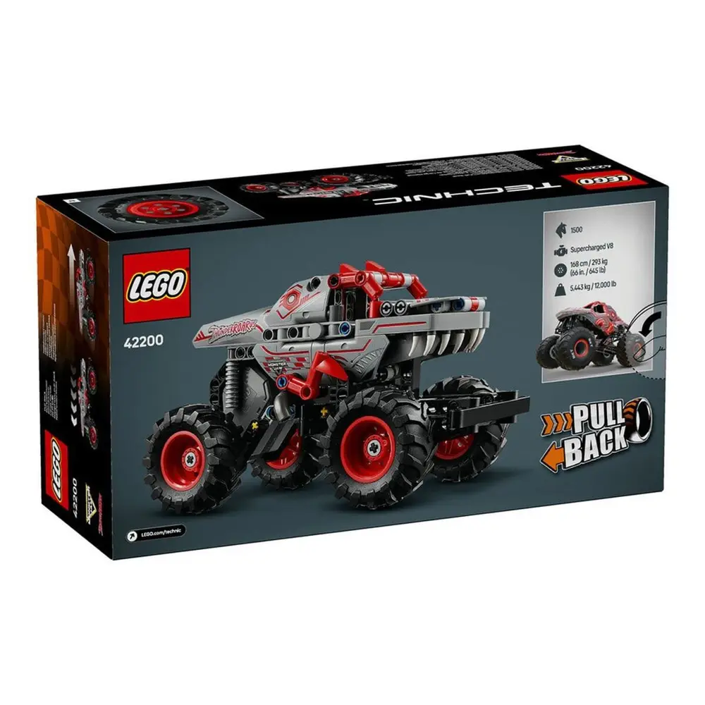 42200 Lego Technic Jam ThunderROARus Çek-Bırak 232 parça +7 yaş 6