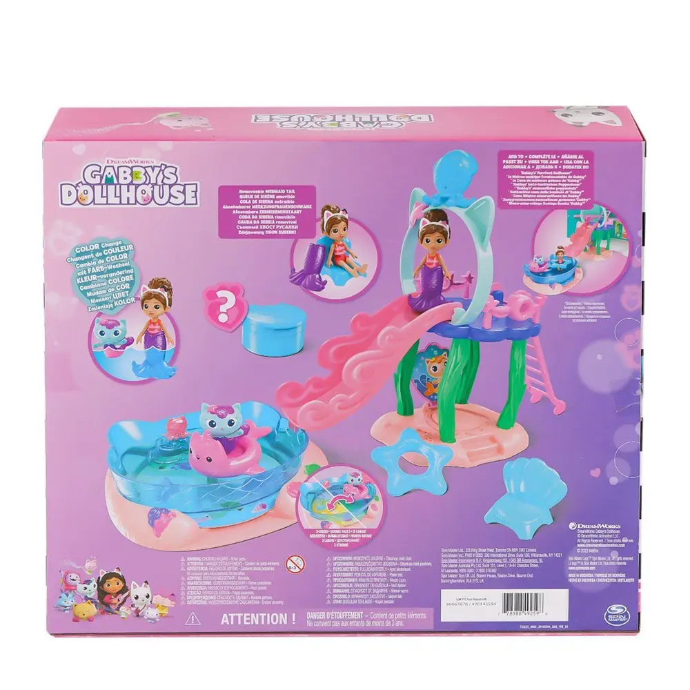 6067878 Gabbys Dollhouse Gabby ve Mercat Purr-ific Huz Oyun Seti 2