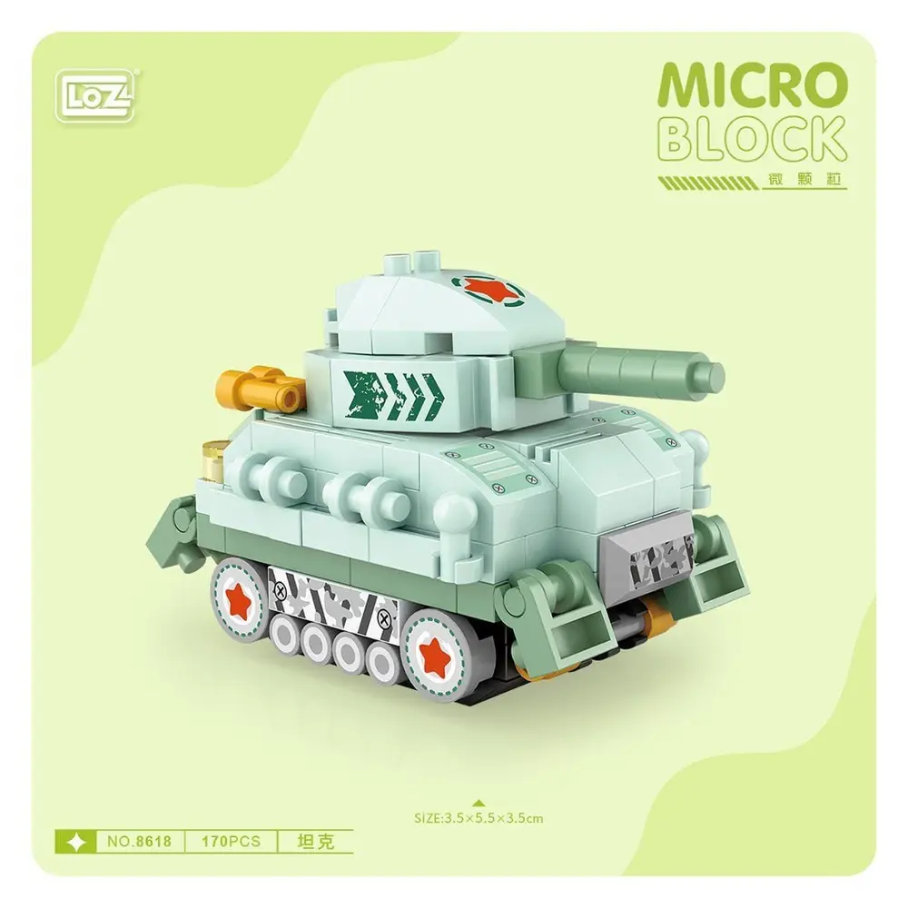 LZ8618 LOZ Blok Oyuncak Mini Poşet -Vagonlife 2