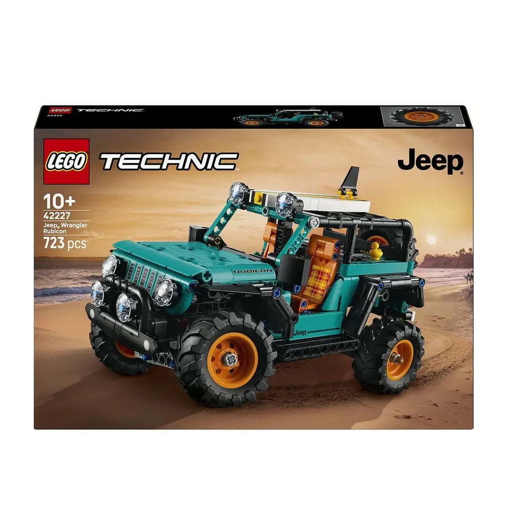42227 Lego Technic Jeep Wrangler Rubicon SUV 723 parça +10 yaş 4