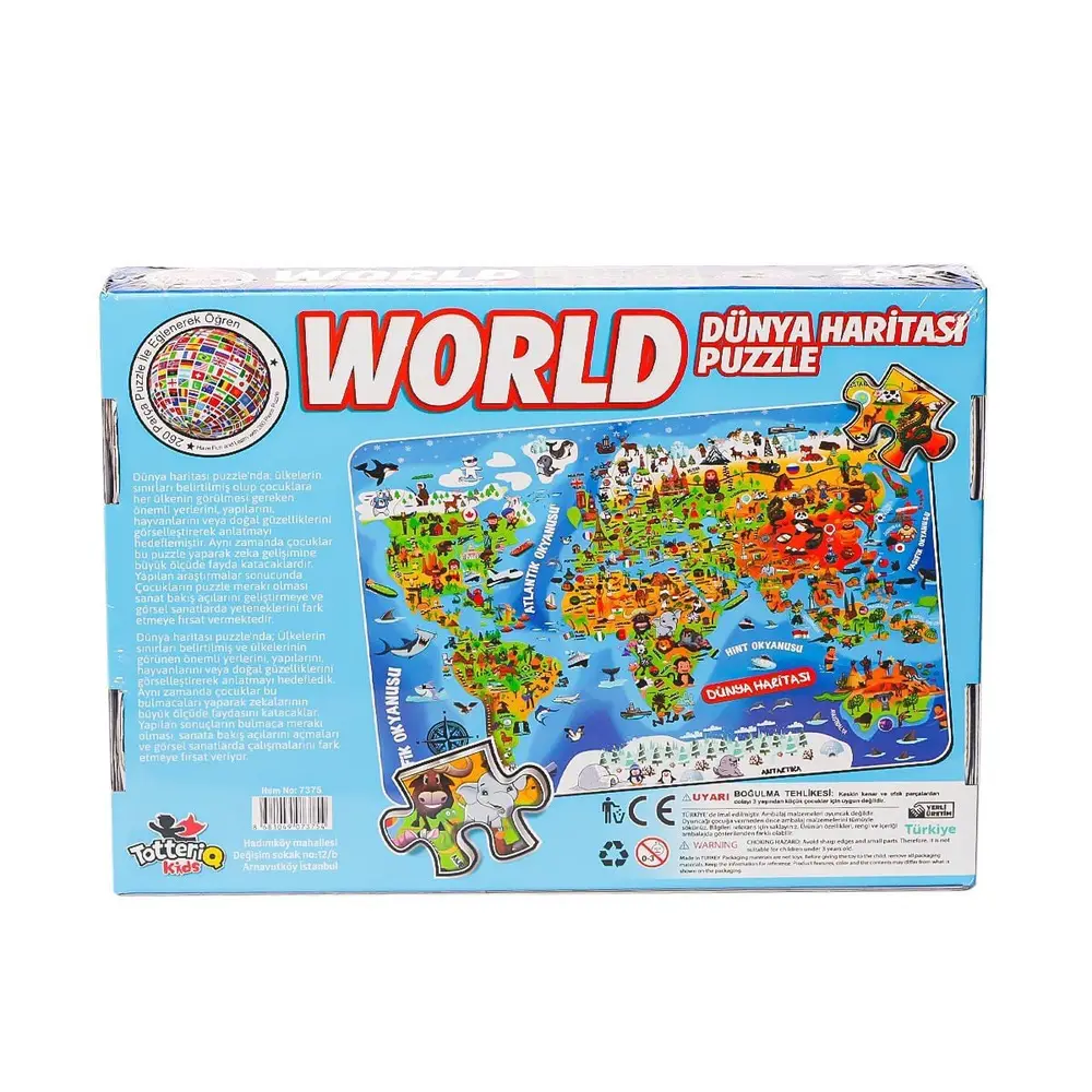 7375 Dünya Kültür Hası Puzzle -Totteriq 2