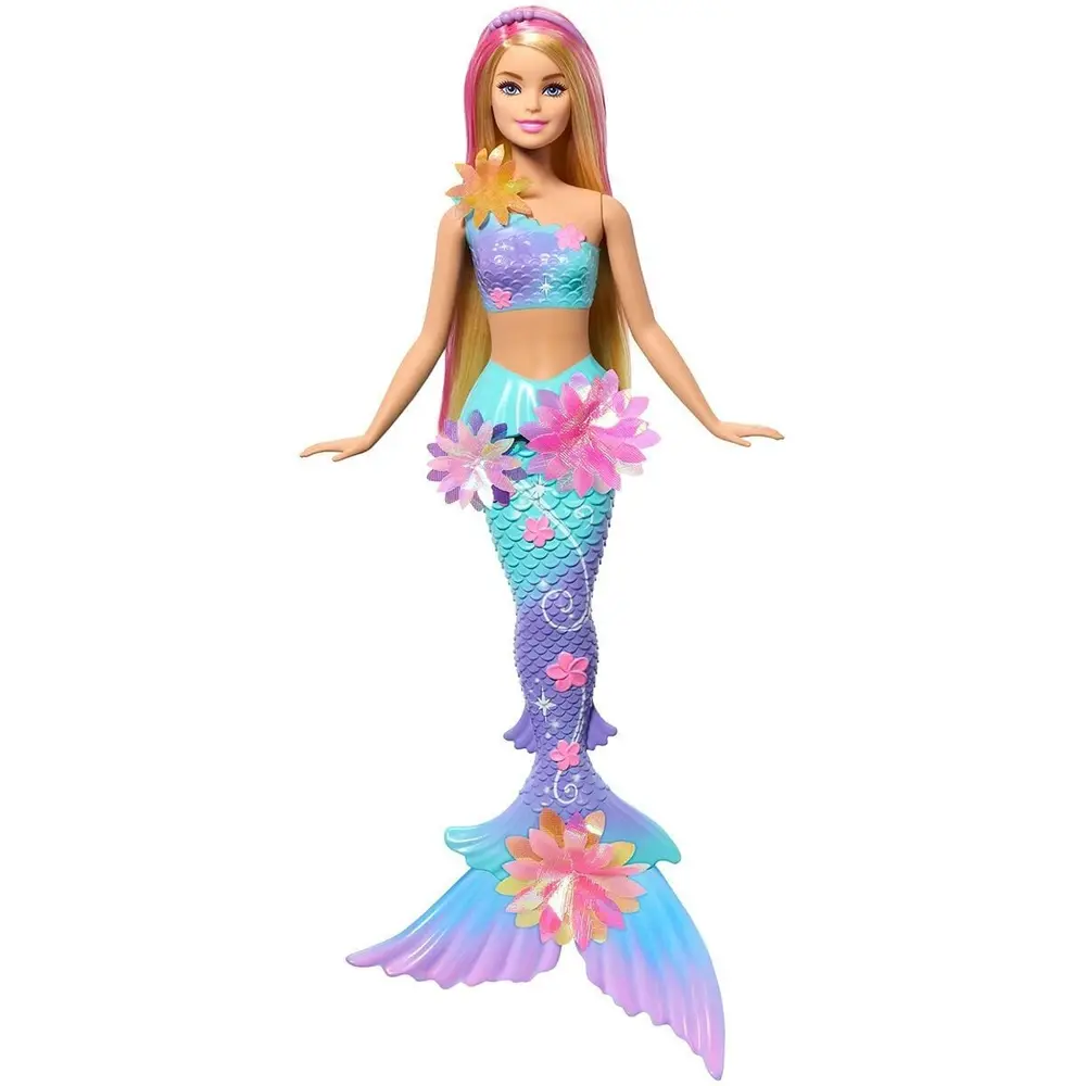 JDM72 Büyülü Çiçekler Deniz Kızı - Flower Magic Mermaid