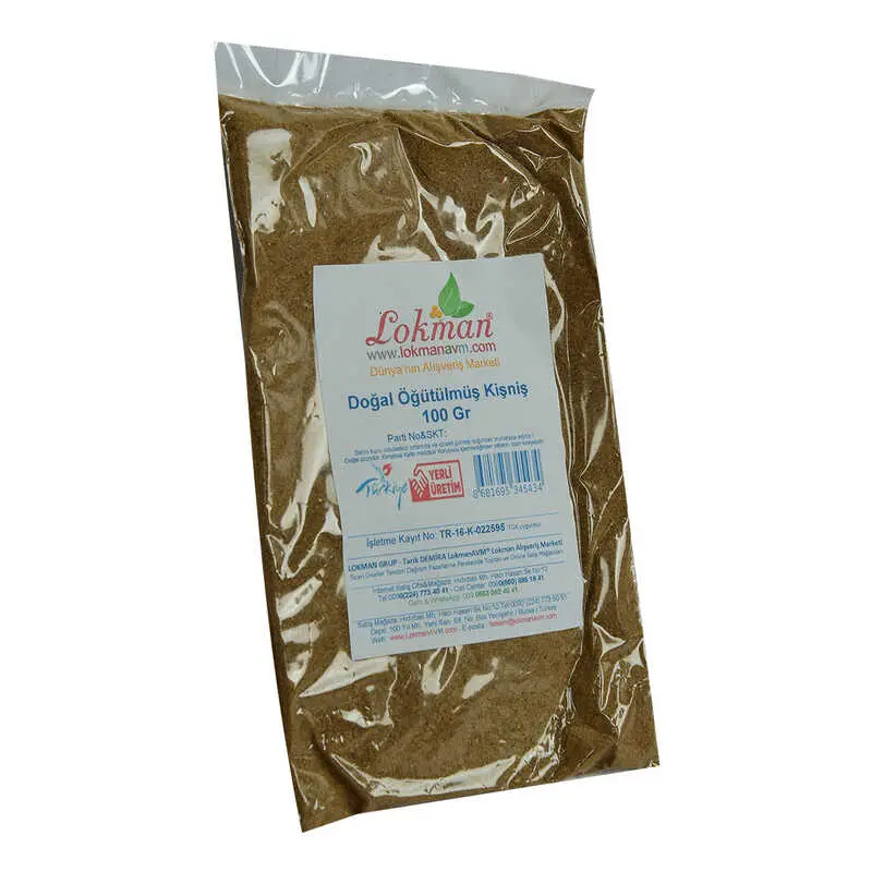 Kişniş Doğal Öğütülmüş 100 Gr Paket 5