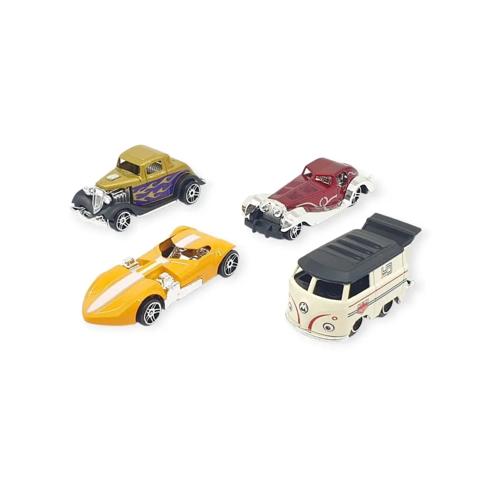 Alloy Racer 4'lü Araç Seti - 780-413 - 1 ADET