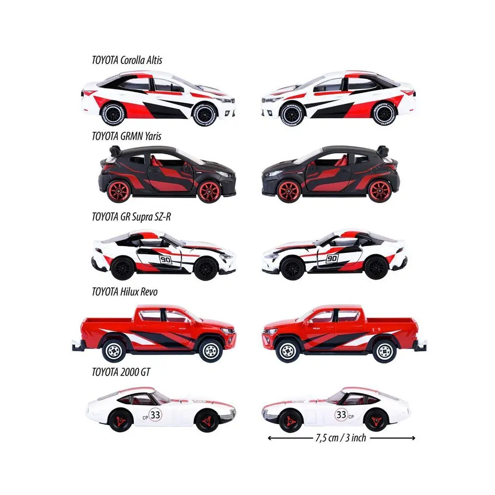 8502105003 Toyota Racing 5 Pieces Giftpack 3