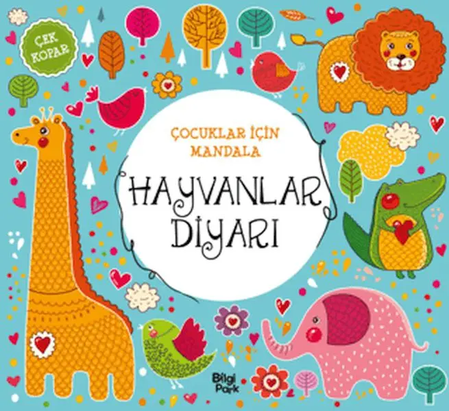 Çuklar İçin Mandala - Hayvanlar Diyarı