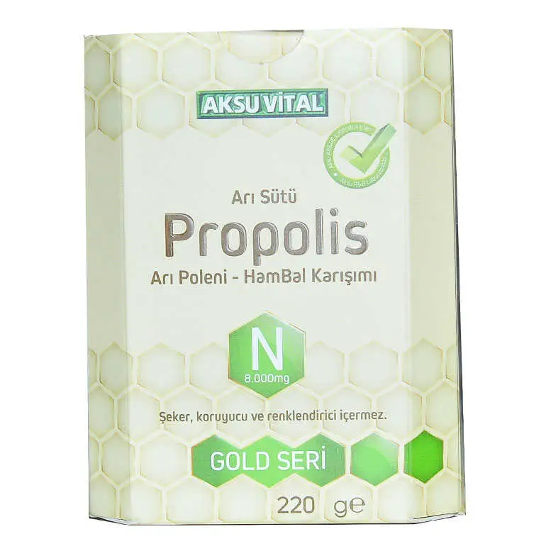 Arı Sütü Propolis Polen Bal Karışımı 220 Gr 4