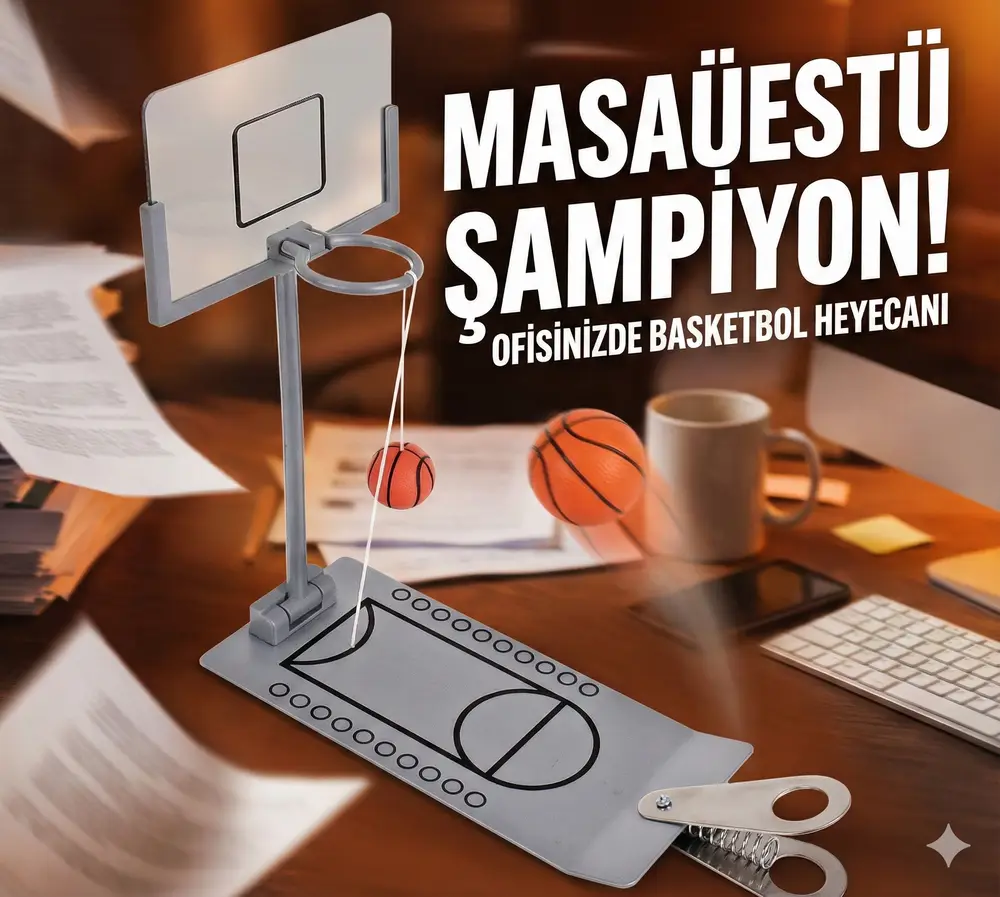 Masaüstü Metal Basketbol Oyunu 2