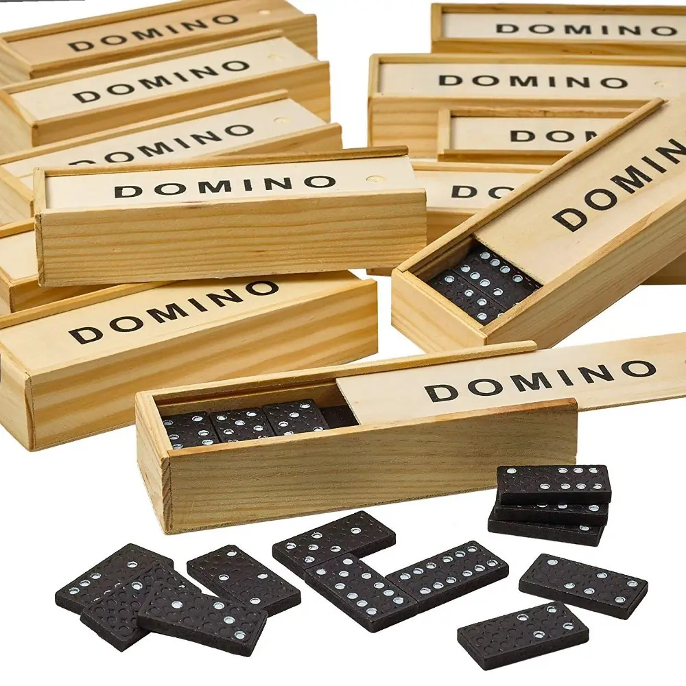 Ahşap Domino Seti 3