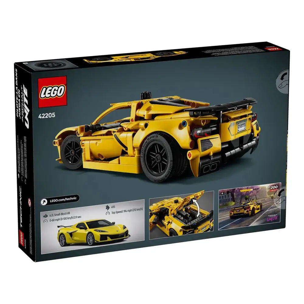 42205 Lego Technic Chevrolet Corvette Stingray 732 parça +9 yaş 7