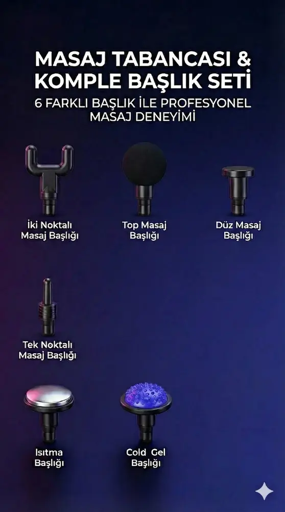 Sıcak Ve Soğuk Terapili Masaj sı - Şarjlı Isıtmalı Masaj - Sporcu Masaj Aleti 4