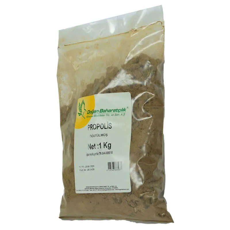 Propolis Ekstrakt Öğütülmüş Toz 1000 Gr Paket 4