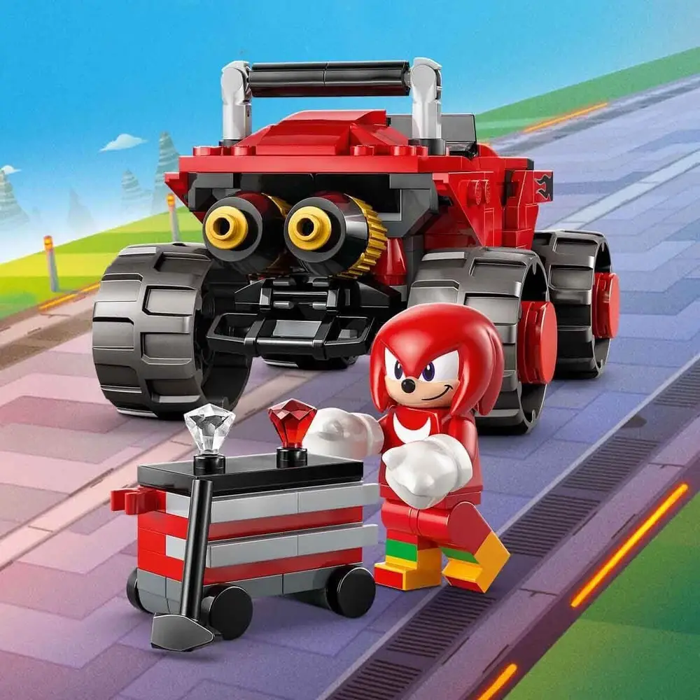 77118 Lego Sonic Silverın Arabası, Knucklesın Canar Kamyonuna Karşı 378 parça 7