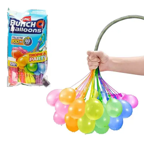 56480 SUN-ZUR-BN SU POMPASI BUNCH O BALLOONS TROPICAL PARTY 100LÜ KRTL 12D