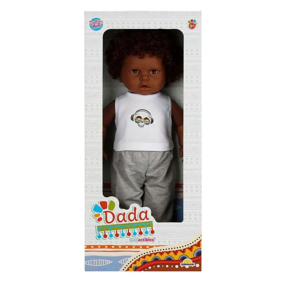 1060091 Dada Kıvırcık lı Bebek 60 cm -Sunman 2