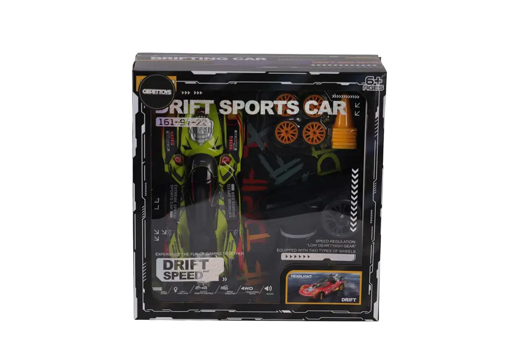 38046 2 4G KONTROL DUMAN ATAN YÜKSEK HIZLI YEDEK DRİFT TEKERLİ ARAÇLAR 3
