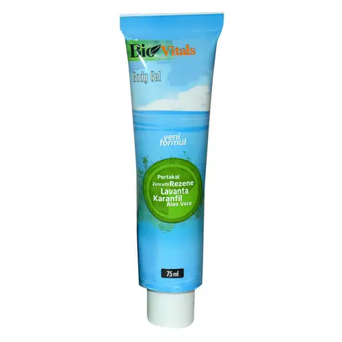 Portakal Zencefil Rezene Lanta e Vera Masaj Jeli 75 ML