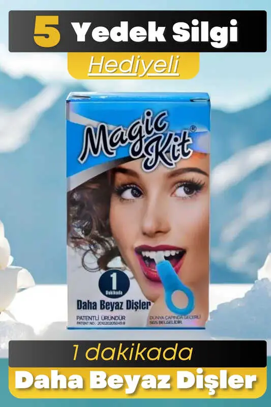 Diş  Siisi 1 Aparatlı + 5 Yedek Süngerli Set 1 Paket