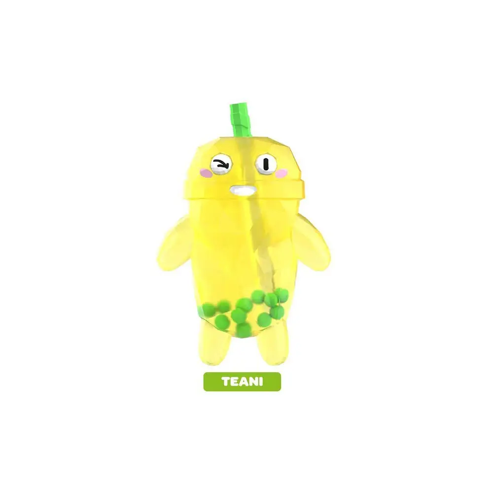 12387 SUN-BTF-FİGÜR BUBBLE TEA CRYSTAL BOBA PALS SERIES 14CM 6A 2