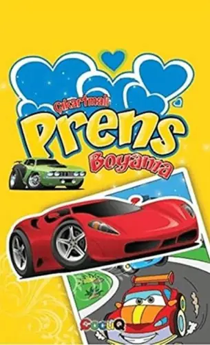 Çıkartmalı Prens Boyama (4 Takım)