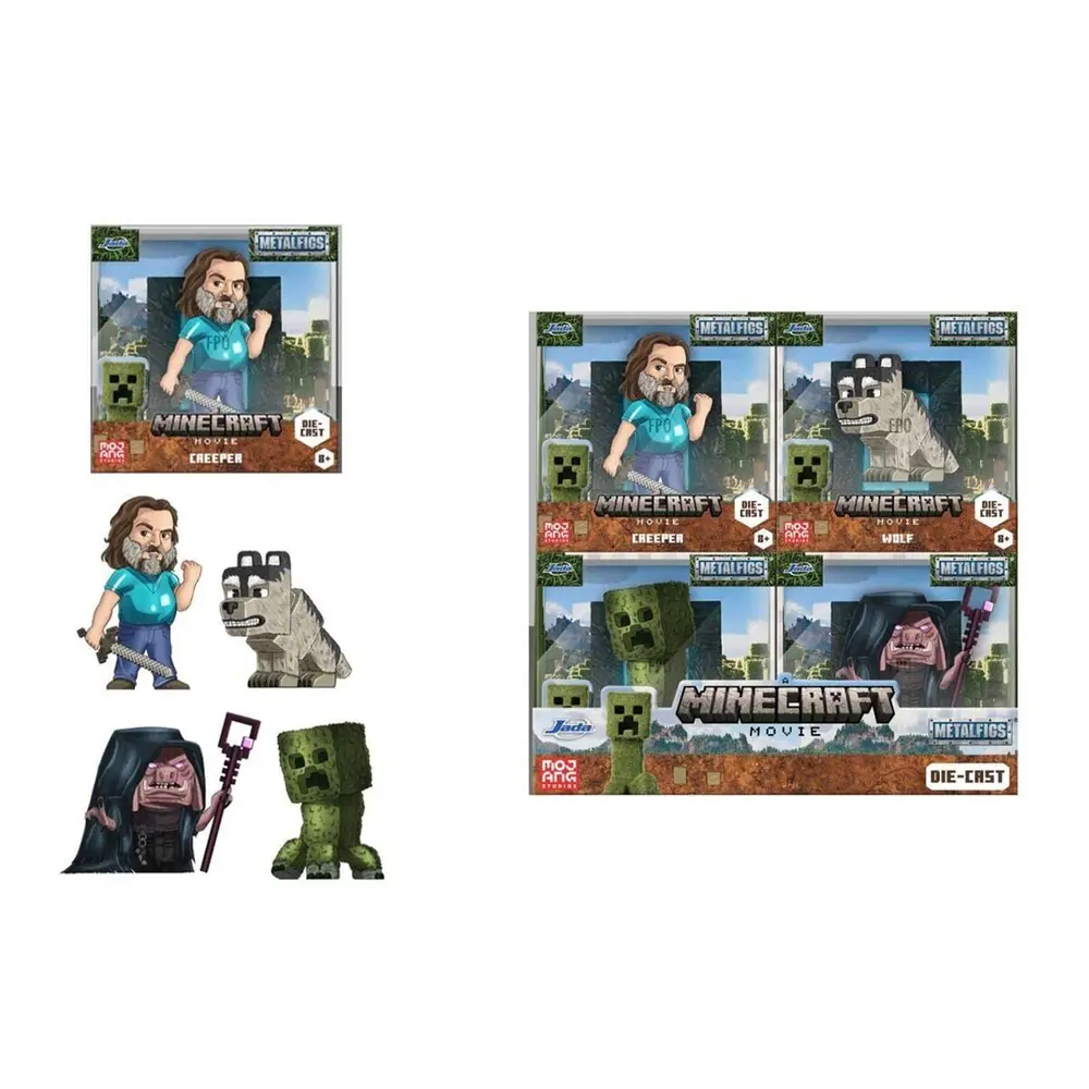 9385138300W05 Minecraft Movie Figures 2 5 We 5