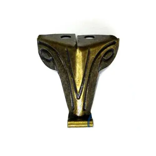 Moda Saç Ahşap, Sunta Sandık Ayağı, Kutu Ayak 2,5 cm - Antik