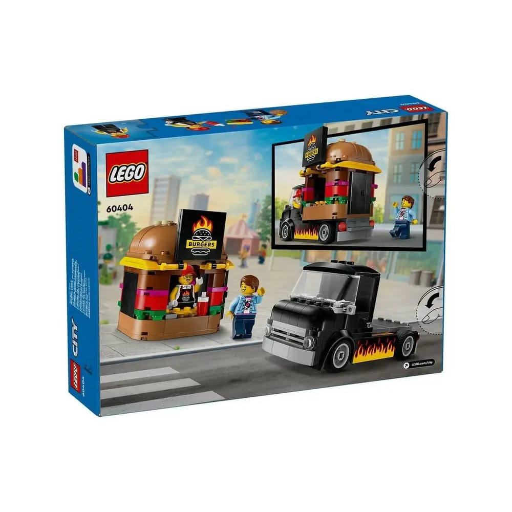 60404 LEGO® City Hamburger Kamyonu 194 parça +5 yaş 5