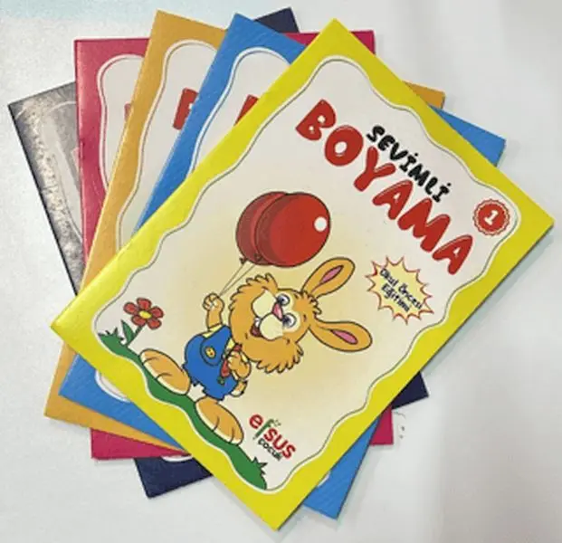 Sevimli Boyama Seti (5 )