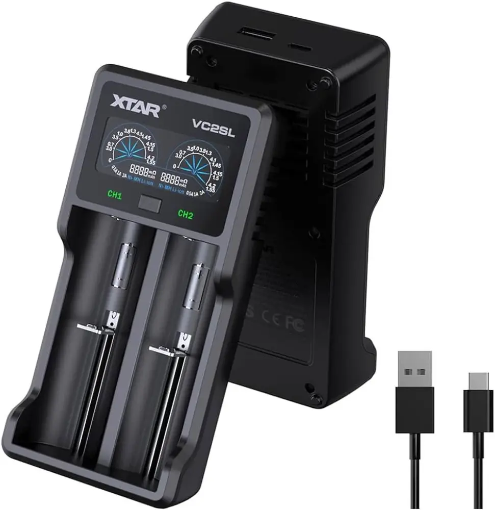 Xtar VC2SL İkili Li-ion / NI-CD / NI-MH Pil Şarj 2