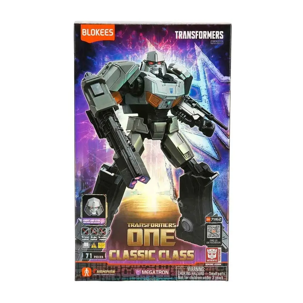 71162 SUN-BLO-FİGÜR TRANSFORMERS CLASSIC CLASS 12 MEGATRON TRNS 4