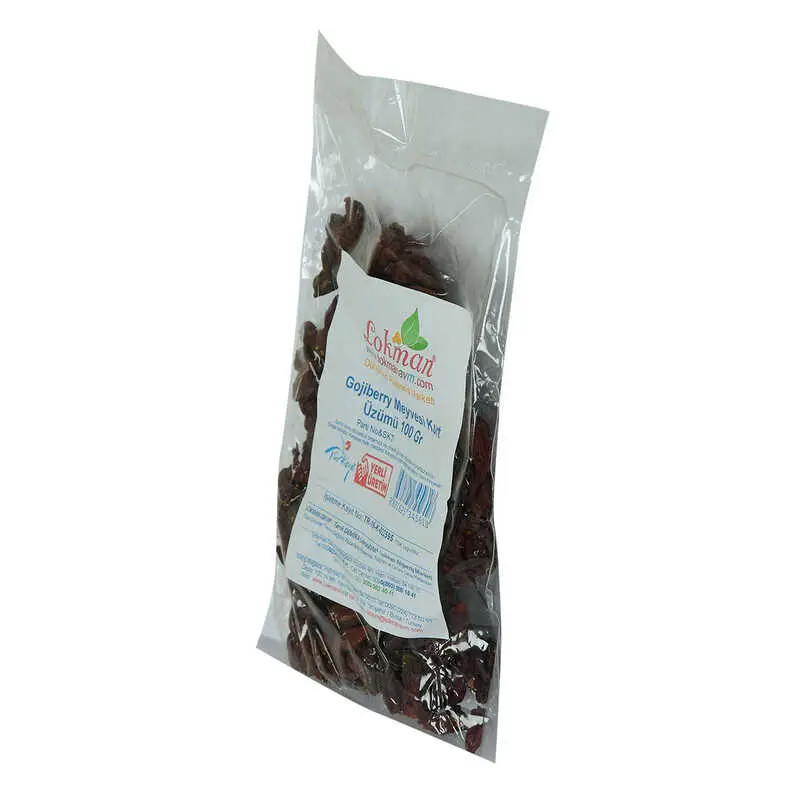 Gojiberry Meyvesi Kurt Üzümü Doğal 100 Gr Paket 4