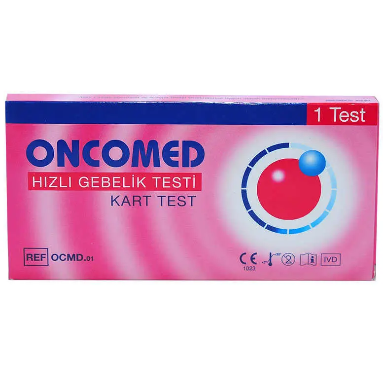 Hızlı Gebelik Testi - 1 Kart Test 2