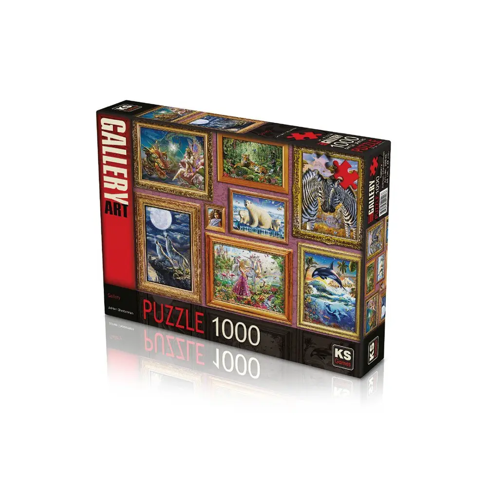 2 Gallery 1000 Parça Puzzle -KS Puzzle