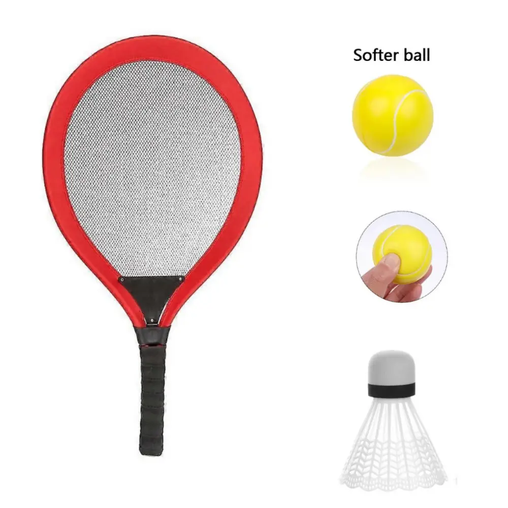 Badminton Seti ve Tenis Topu - RKT-35 - Kırmızı - 1 ADET