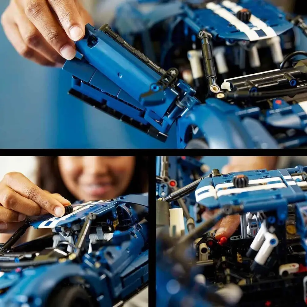 42154 Lego Technic - 2022 Ford GT 1468 parça +18 yaş 4