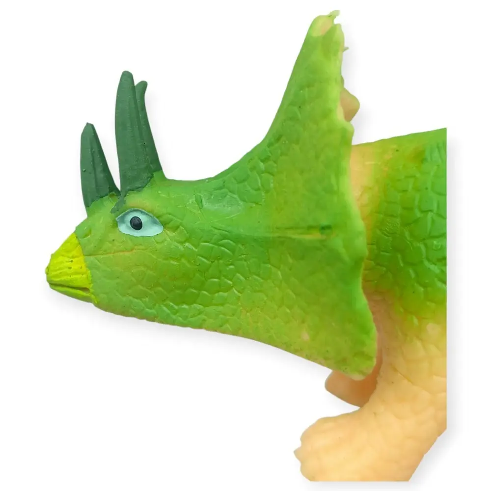 Fidget Oyuncak - Streç Dinazor Figürü 18 cm - Triceraptors - 1 ADET 4