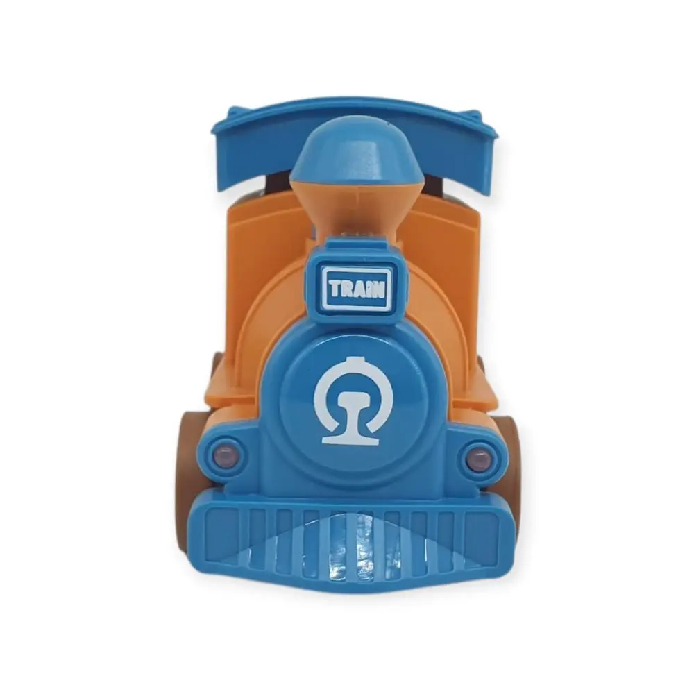 Oyuncak Tren Işıklı Sesli Basmalı Gitsin 14cm - Mİ - 8068A - 1 ADET 3