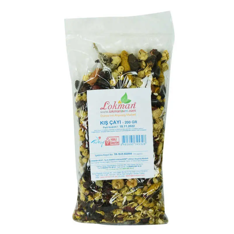 sel Karışık Osmanlı Çayı Kış Çayı 200 Gr Paket 3