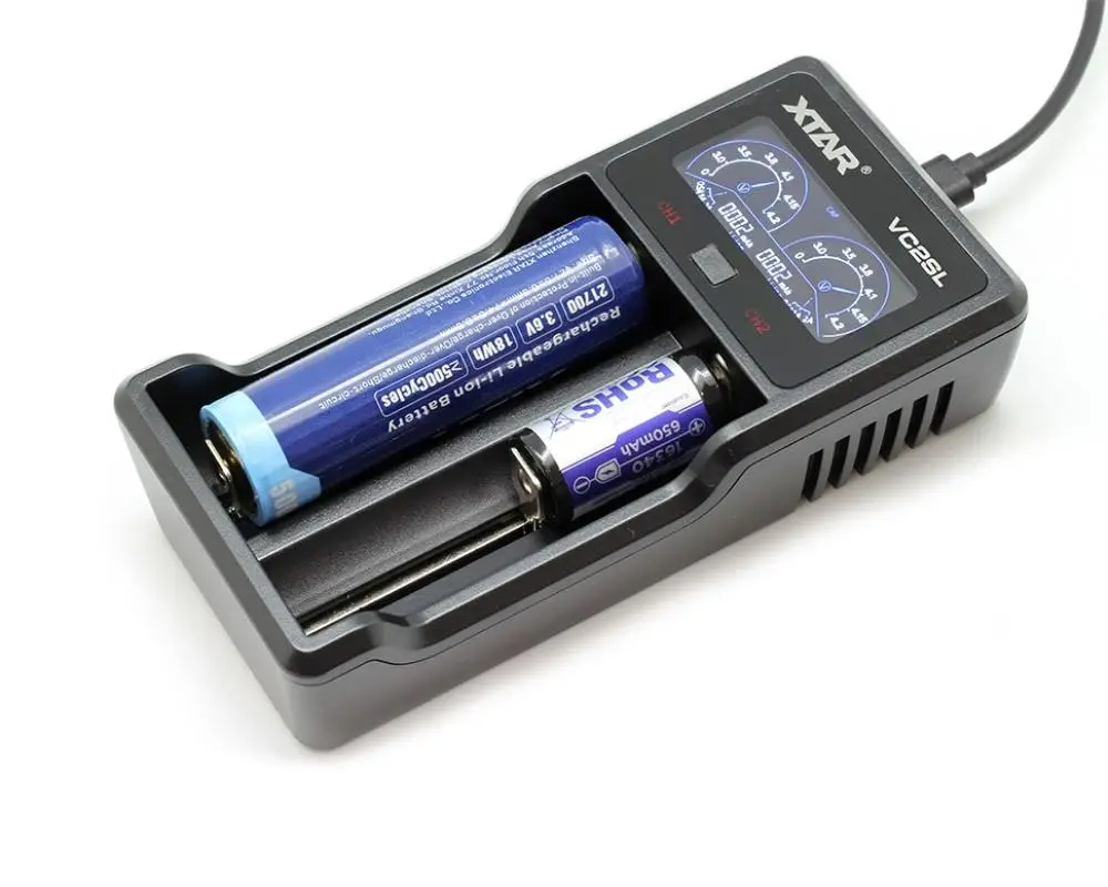 Xtar VC2SL İkili Li-ion / NI-CD / NI-MH Pil Şarj