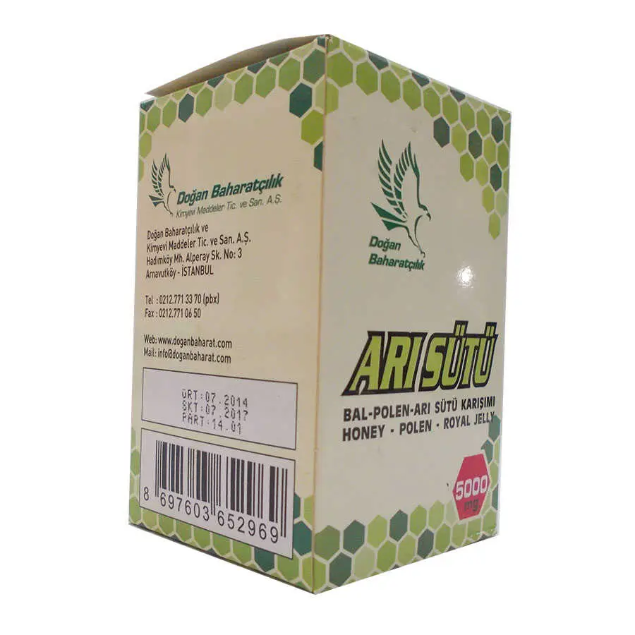 Bal Polen Arı Sütü Karışımı Bebe Doz 5000 Mg 4