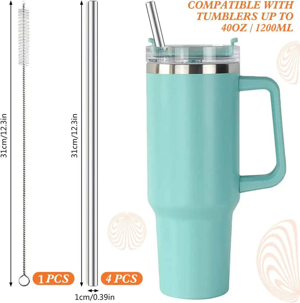 3 Parça Paslanmaz Çelik Pipet Seti 4