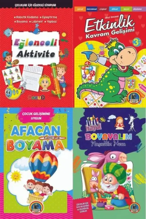 500 Aktivite Serisi (4 Takım)