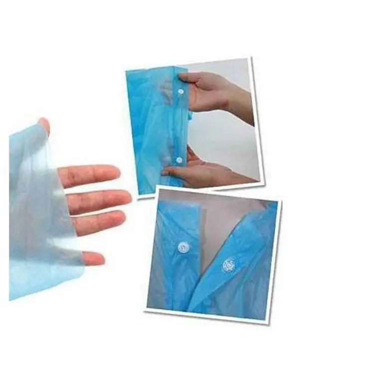 Tek Kullanımlık Çıtçıtlı Yağmurluk ( 5 Adet ) 4