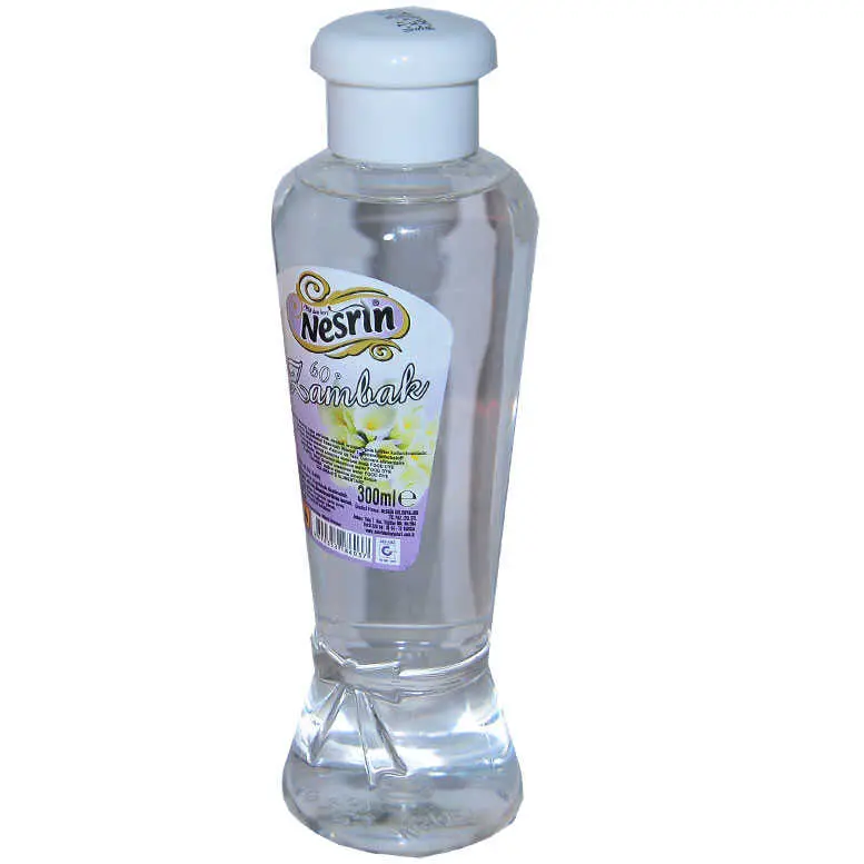 Zambak Kolonyası 60 Derece Pet Şişe Beyaz 300 ML 4