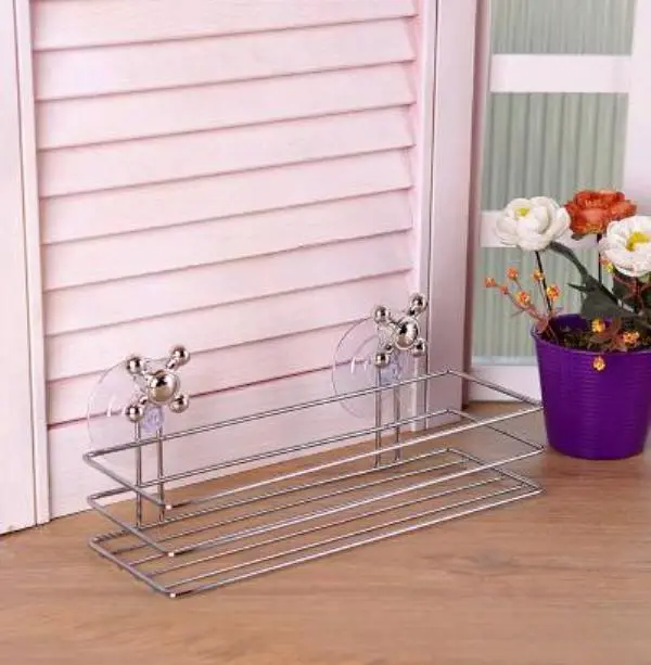 Banyo Organizeri - Çok Amaçlı Dörtgen Vantuzlu 2