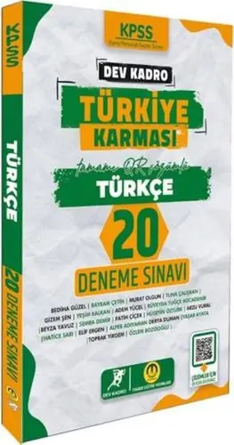 Tasarı Yayınları KPSS Türkiye sı Türkçe 20 Deneme