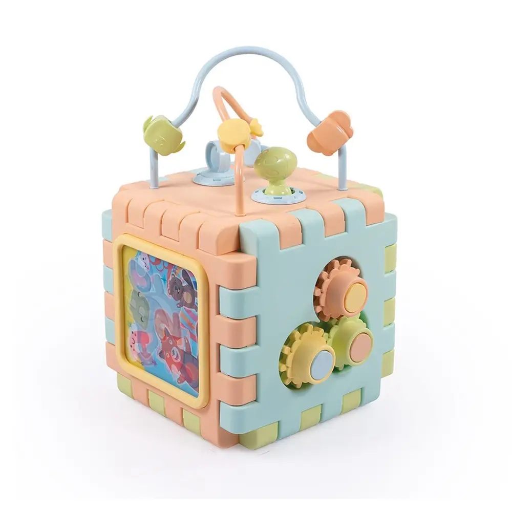 5192 Eğitici Küp ve Puzzle 2IN1 -Dolu Oyuncak 2