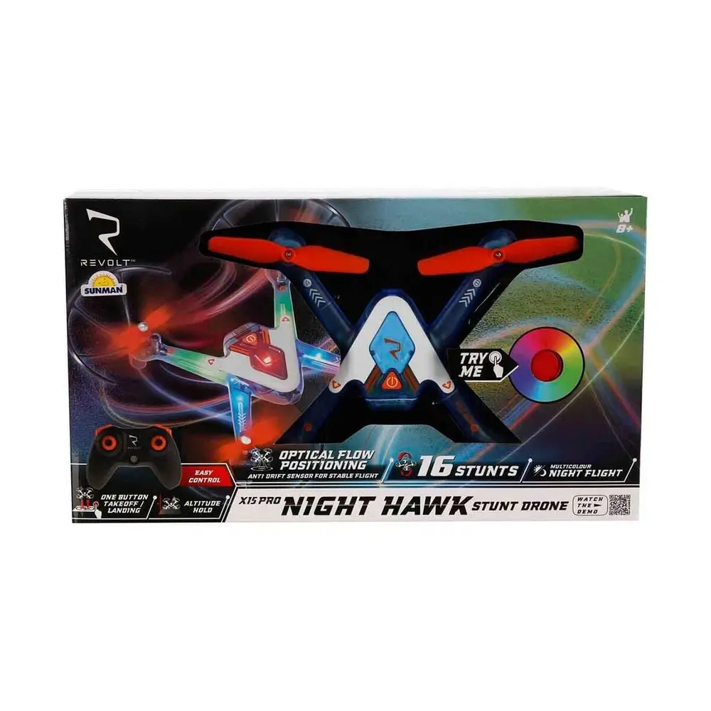 90815 SUN-SYM-RVT-RC DRONE NIGHT STUNT IŞIKLI 37V USB 5
