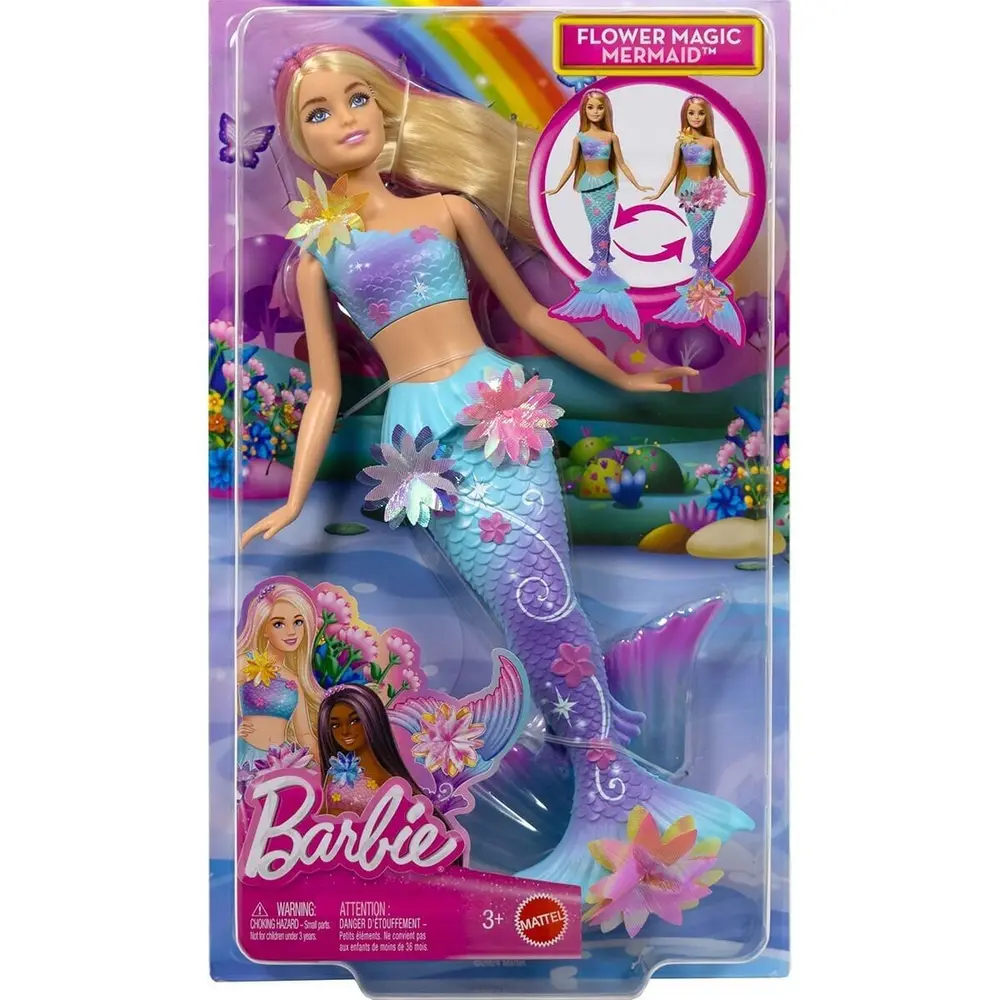 JDM72 Büyülü Çiçekler Deniz Kızı - Flower Magic Mermaid 2